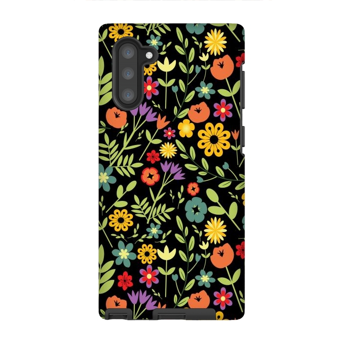 Galaxy Note 10 StrongFit Beautiful Flower Garden by ArtsCase