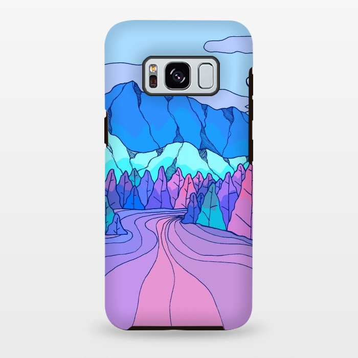 Galaxy S8 plus StrongFit The neon river by Steve Wade (Swade)