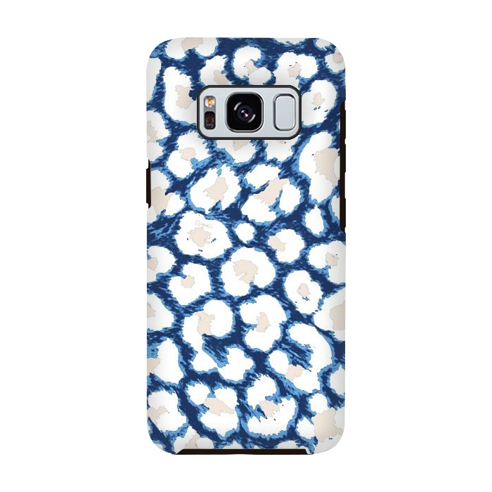Galaxy S8 StrongFit Blue-Cream Cozy Surface by ''CVogiatzi.