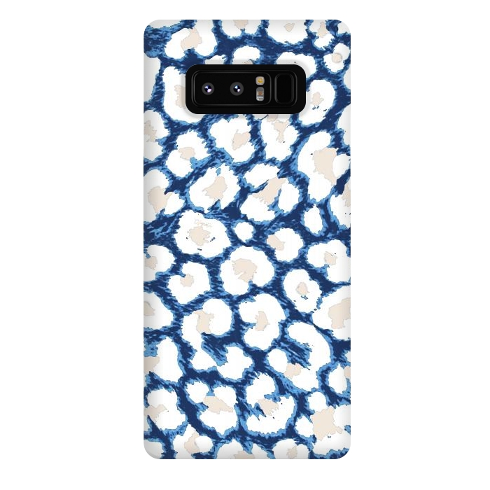 Galaxy Note 8 StrongFit Blue-Cream Cozy Surface by ''CVogiatzi.
