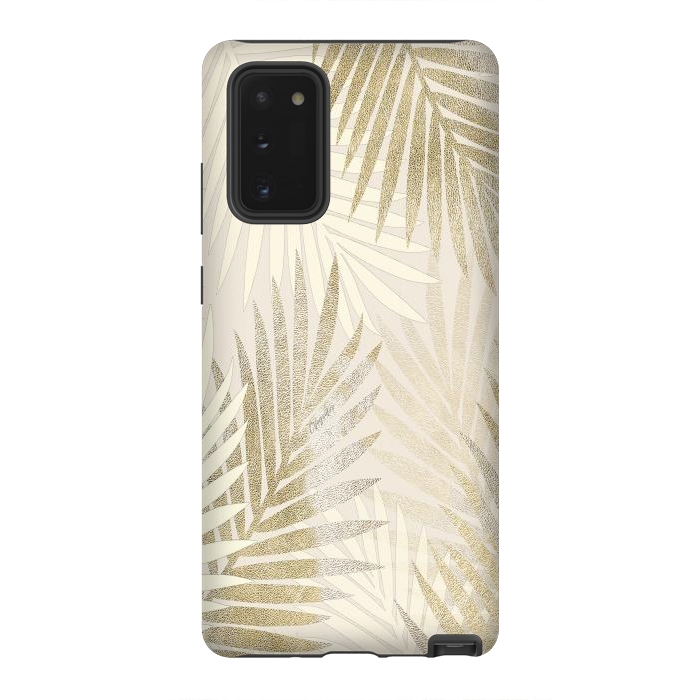 Galaxy Note 20 StrongFit Relaxing Palms-Gold by ''CVogiatzi.