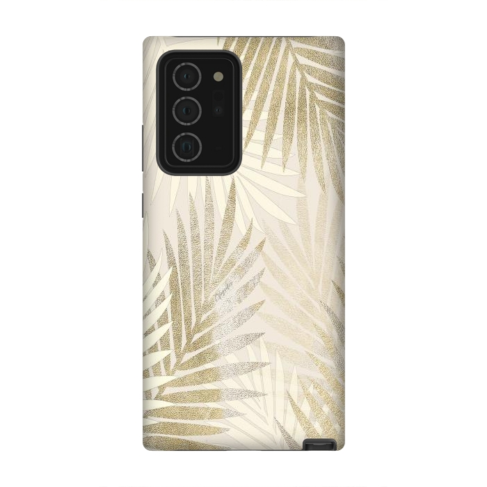 Galaxy Note 20 Ultra StrongFit Relaxing Palms-Gold by ''CVogiatzi.