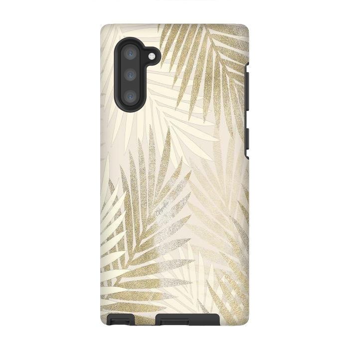 Galaxy Note 10 StrongFit Relaxing Palms-Gold by ''CVogiatzi.