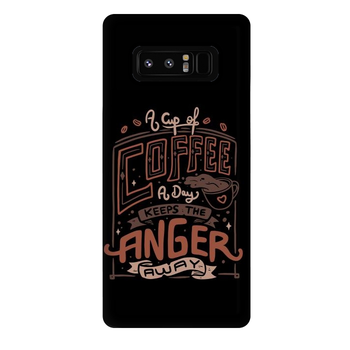 Galaxy Note 8 StrongFit A Cup of Coffee a Day by eduely