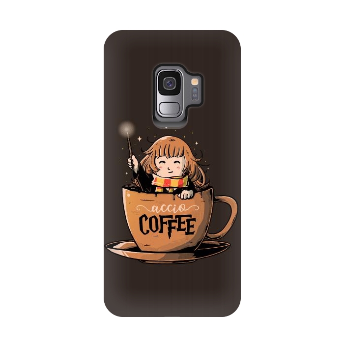 Galaxy S9 StrongFit Accio Coffee by eduely