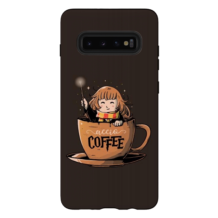 Galaxy S10 plus StrongFit Accio Coffee by eduely