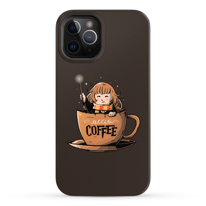iPhone 12 Pro Max StrongFit Accio Coffee by eduely