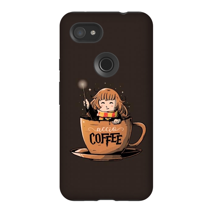 Pixel 3AXL StrongFit Accio Coffee by eduely