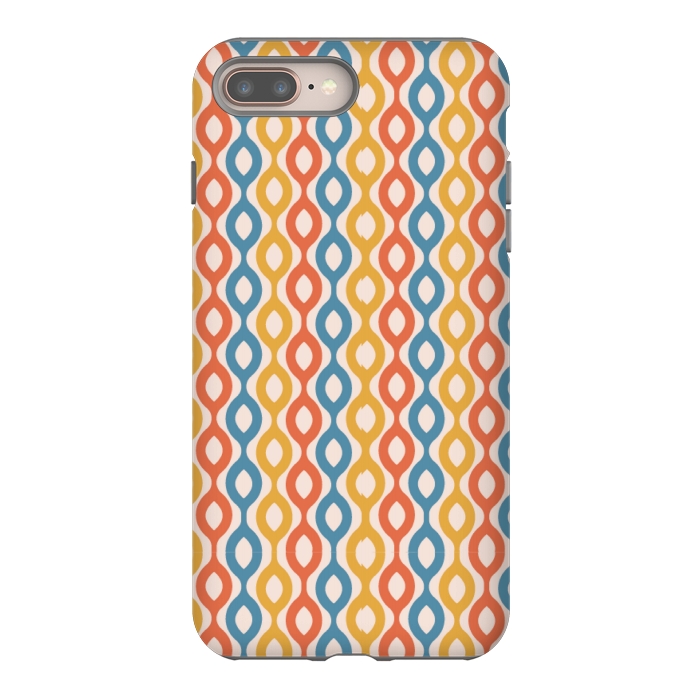 iPhone 7 plus StrongFit multi color chains pattern by MALLIKA