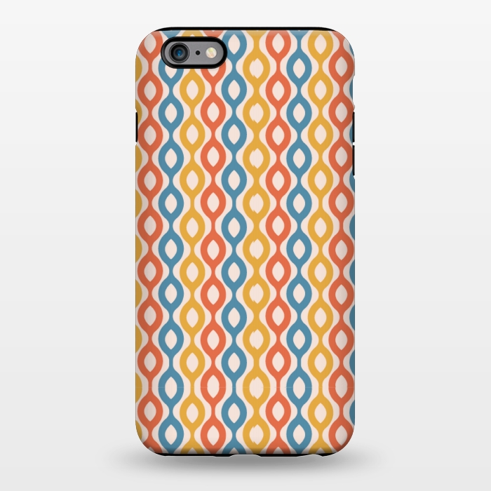 iPhone 6/6s plus StrongFit multi color chains pattern by MALLIKA