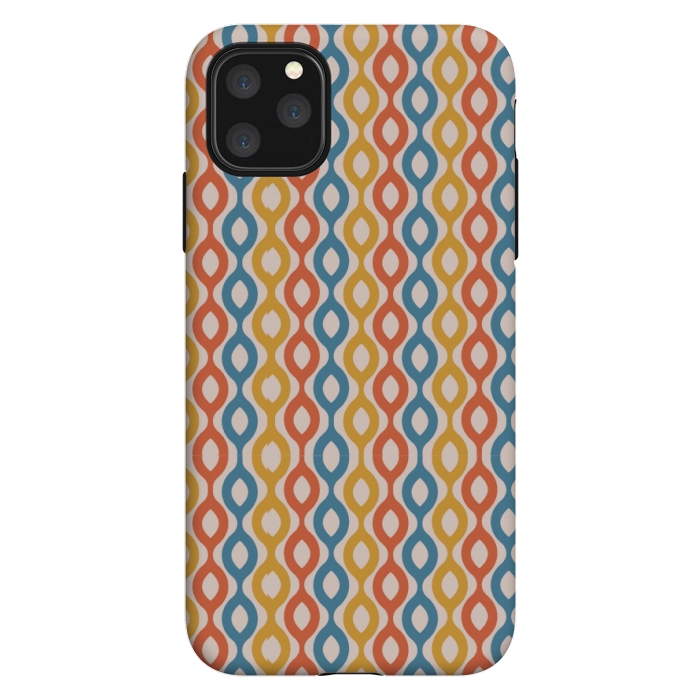 iPhone 11 Pro Max StrongFit multi color chains pattern by MALLIKA