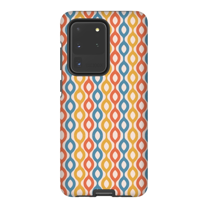 Galaxy S20 Ultra StrongFit multi color chains pattern by MALLIKA