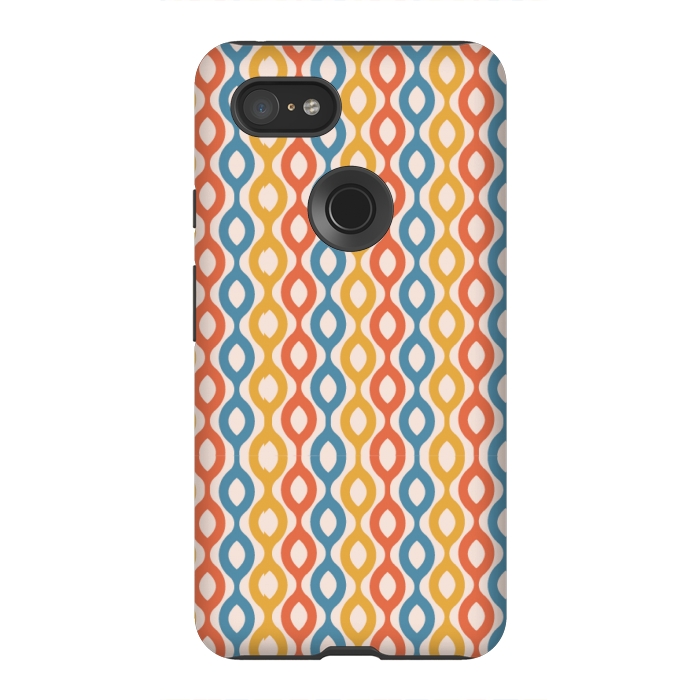Pixel 3XL StrongFit multi color chains pattern by MALLIKA