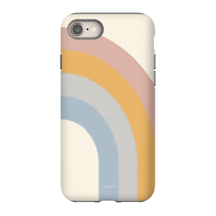 iPhone 8 StrongFit The Rainbow of Calm by ''CVogiatzi.