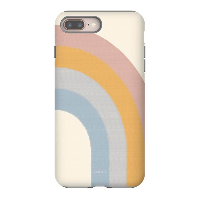 iPhone 8 plus StrongFit The Rainbow of Calm by ''CVogiatzi.