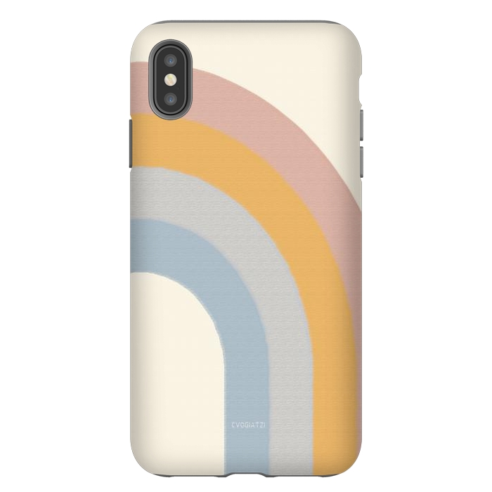 iPhone Xs Max StrongFit The Rainbow of Calm by ''CVogiatzi.