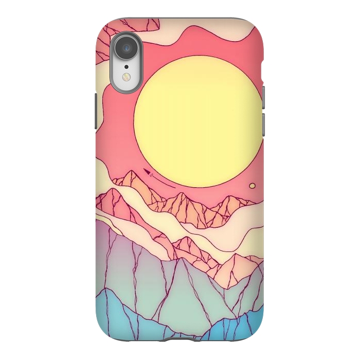 iPhone Xr StrongFit Summer space planet by Steve Wade (Swade)