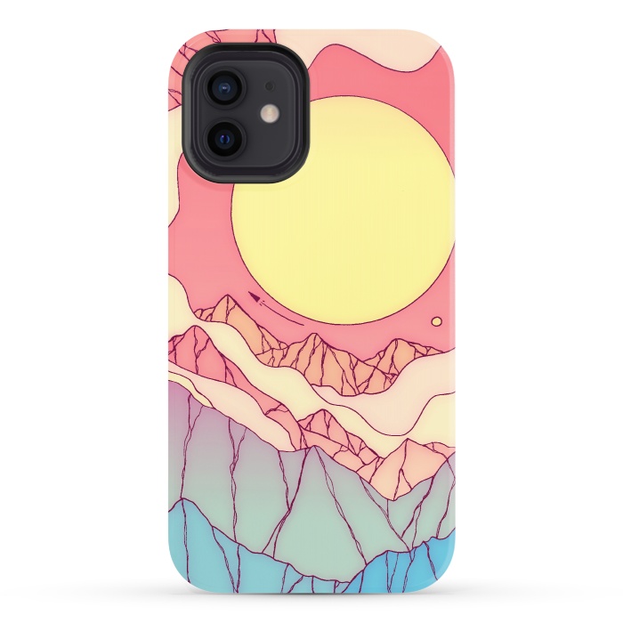 iPhone 12 StrongFit Summer space planet by Steve Wade (Swade)