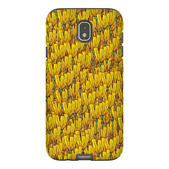 Galaxy J7 StrongFit Spring yellow flowers by Steve Wade (Swade)