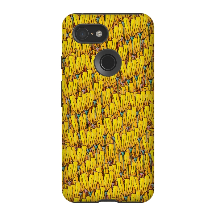 Pixel 3 StrongFit Spring yellow flowers by Steve Wade (Swade)