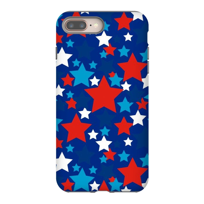iPhone 7 plus StrongFit patriotic stars  by haroulita