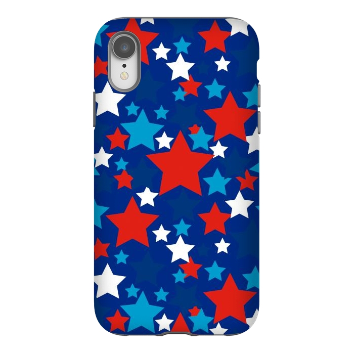 iPhone Xr StrongFit patriotic stars  by haroulita