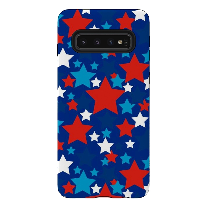 Galaxy S10 StrongFit patriotic stars  by haroulita
