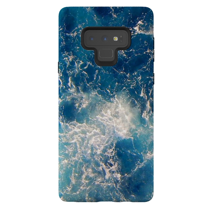 Galaxy Note 9 StrongFit ocean waves by haroulita
