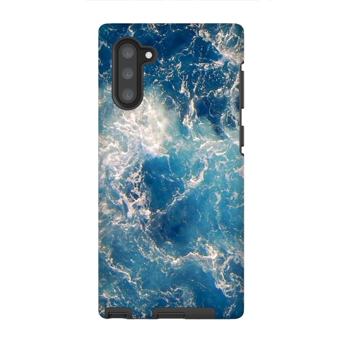 Galaxy Note 10 StrongFit ocean waves by haroulita