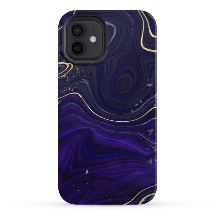 iPhone 12 StrongFit lapis lazuli i by haroulita