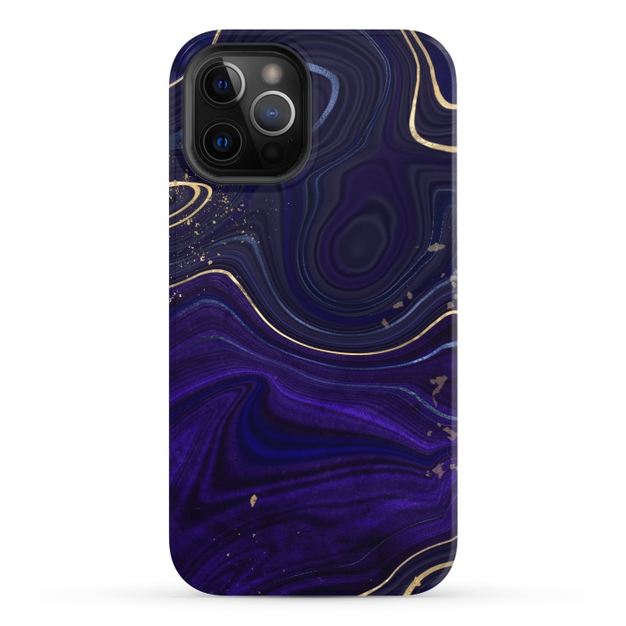 iPhone 12 Pro StrongFit lapis lazuli i by haroulita