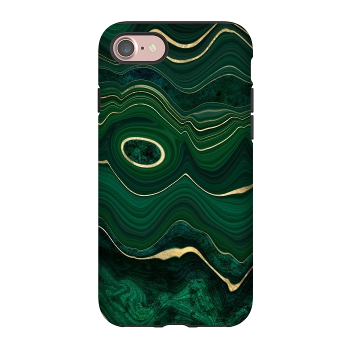 iPhone 7 StrongFit malachite by haroulita