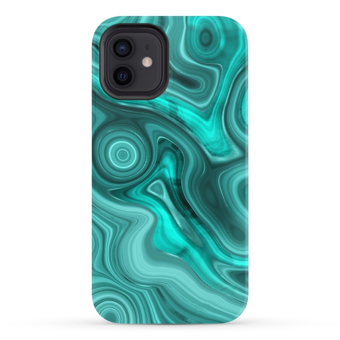 iPhone 12 StrongFit turquoise  by haroulita