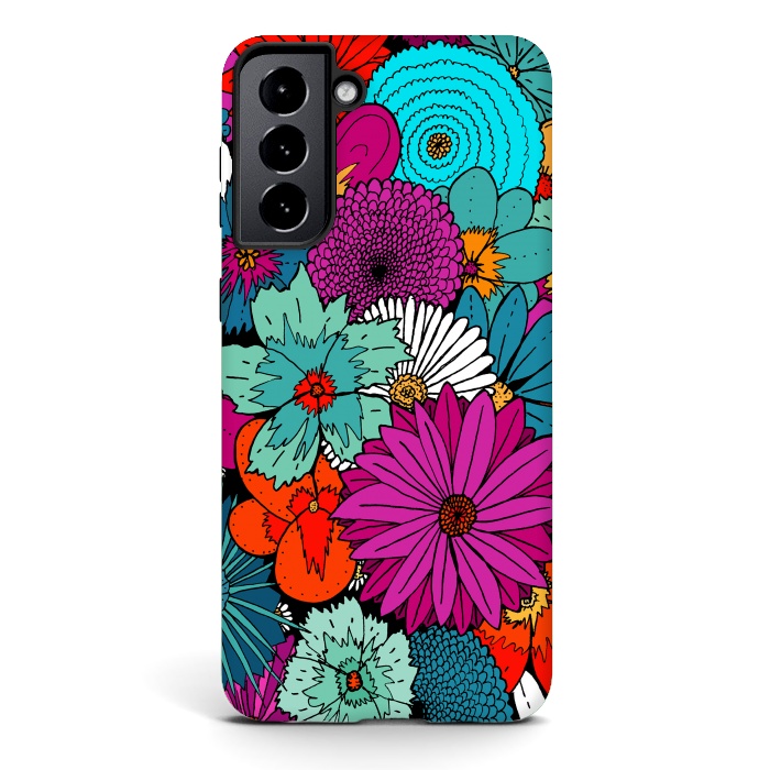 Galaxy S21 plus StrongFit Bunch of flowers by Steve Wade (Swade)