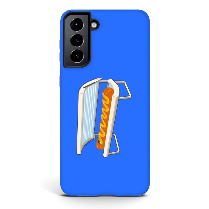Galaxy S21 plus StrongFit Hotdog by Xylo Riescent
