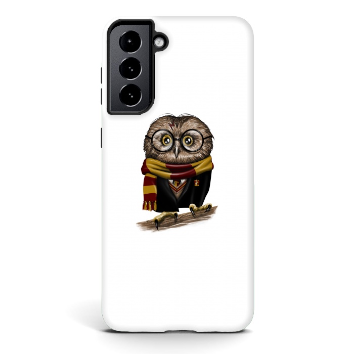 Galaxy S21 StrongFit Owly Potter by Vincent Patrick Trinidad