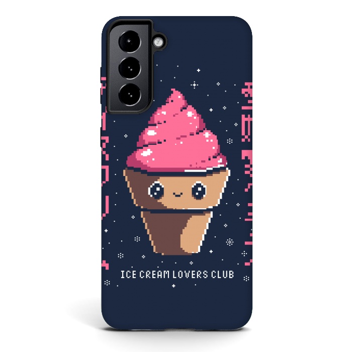Galaxy S21 plus StrongFit Ice cream lovers club by Ilustrata