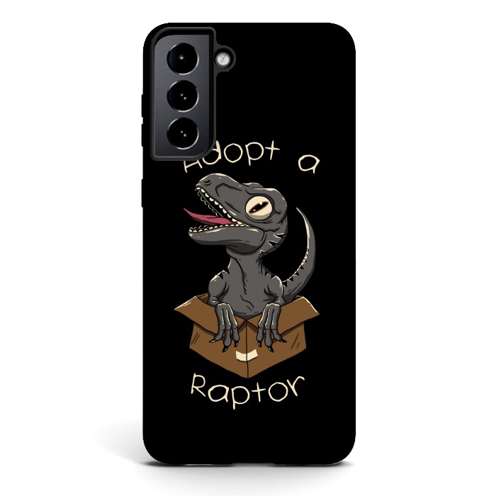 Galaxy S21 StrongFit Adopt a Raptor by Vincent Patrick Trinidad