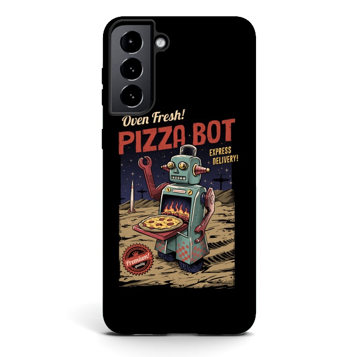 Galaxy S21 plus StrongFit Pizza Bot by Vincent Patrick Trinidad