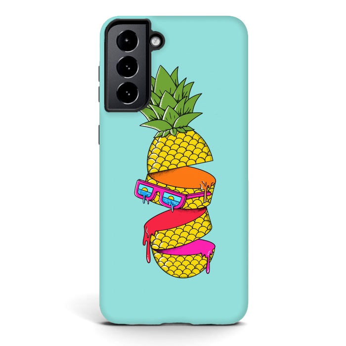 Galaxy S21 StrongFit Pineapple Colors by Coffee Man