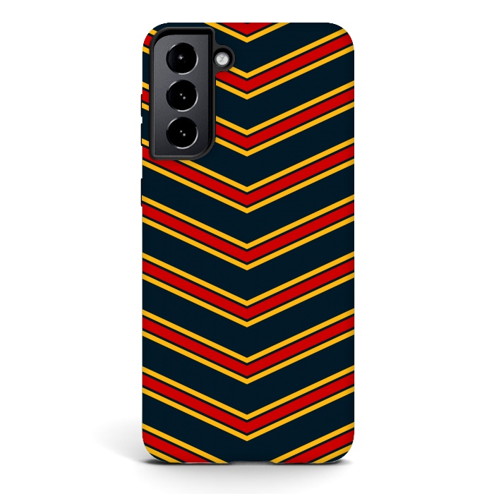 Galaxy S21 StrongFit Reflective Chevrons by TMSarts