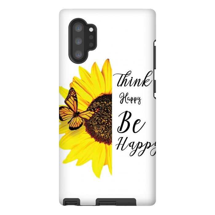 Galaxy Note 10 plus StrongFit sunflower butterfly by haroulita