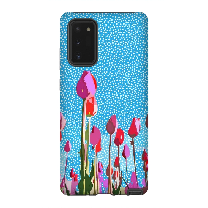 Galaxy Note 20 StrongFit Tiptoe through the tulips with me by Uma Prabhakar Gokhale