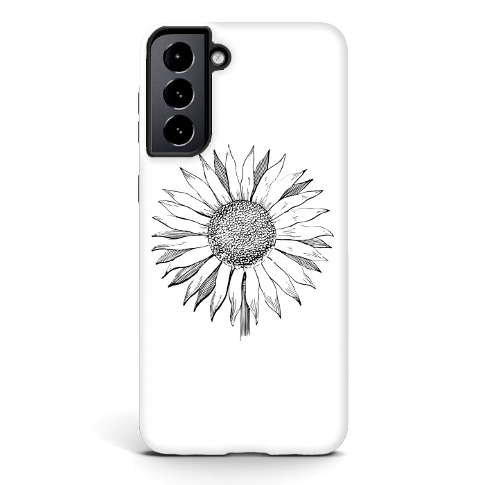 Galaxy S21 StrongFit Sunflower  by Winston