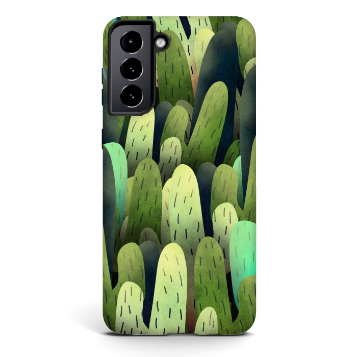 Galaxy S21 StrongFit The cactus fields  by Steve Wade (Swade)