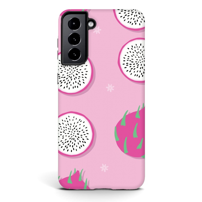 Galaxy S21 plus StrongFit Dragon fruit 01 by Jelena Obradovic