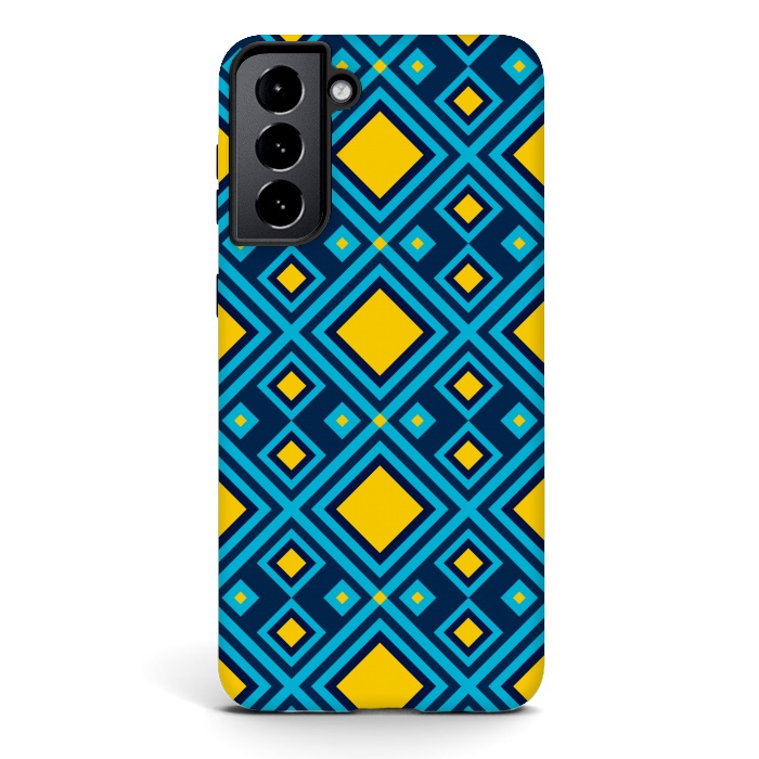 Galaxy S21 plus StrongFit Geometric Abstract Diamond by TMSarts