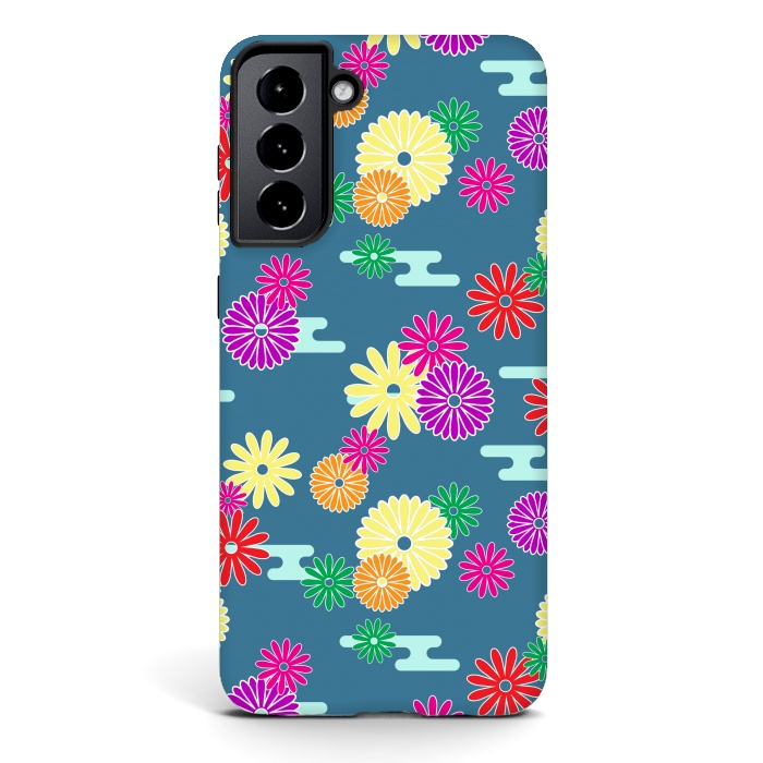 Galaxy S21 plus StrongFit Flower Objects by ArtsCase