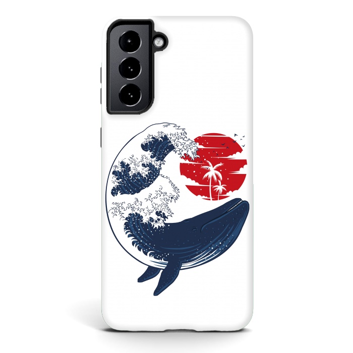 Galaxy S21 plus StrongFit wave whale by Alberto