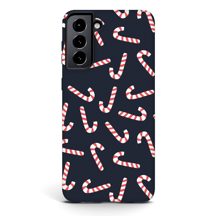 Galaxy S21 plus StrongFit Candy Cane 02 by Jelena Obradovic